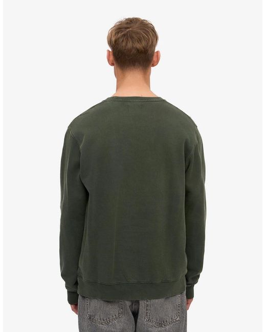 COLORFUL STANDARD Green Classic Organic Crew Neck Sweatshirt for men