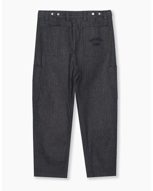 Givenchy Gray Cargo Couture Seam Pant for men