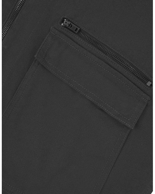 Uskees Black 3045 Drill Charcoal Field Jacket for men
