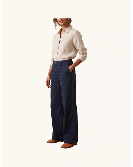 DIESEL Blue R Eloise Pant Trouser Loose Fit Causal Pants Chinos Office