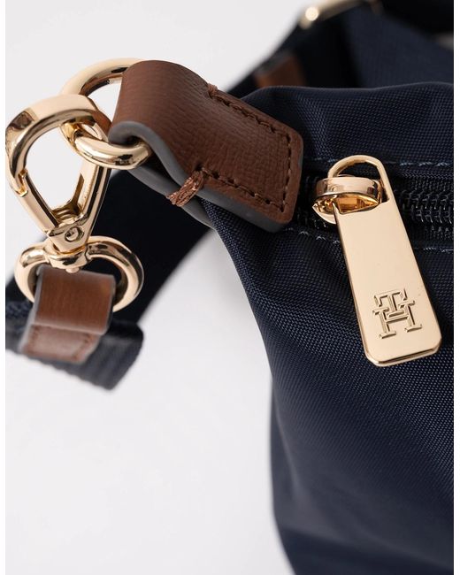 Tommy Hilfiger Blue Popette Mini Tote Bag