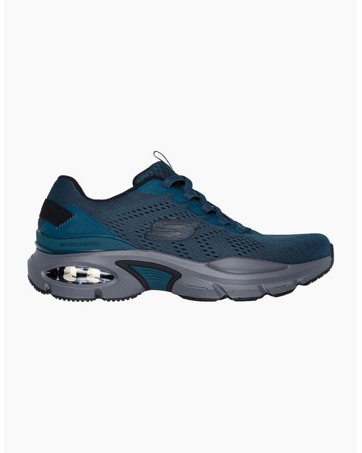 Skechers Blue Skech-Air Ventura 232655-Tlbk/ Lace Up Shoes for men