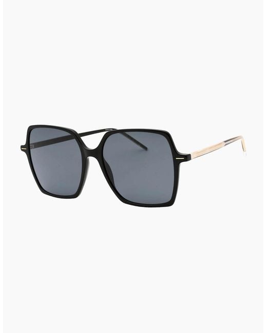 Boss Blue Lens Arms Sunglasses