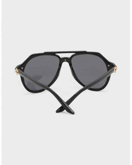 Casablanca Gray Rajio Sunglasses for men