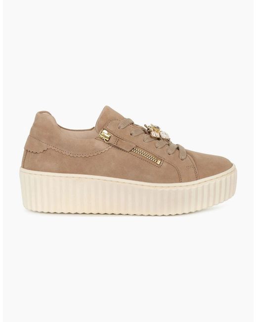 Gabor Natural Dotcom Trainers