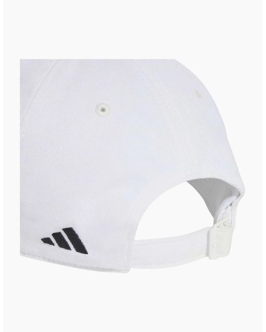Adidas Blue Dna 3S Logo Embroidered Dad Cap for men