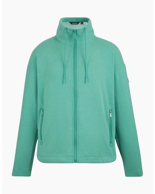 Regatta Green Ladies Ashlynn Knitted Fleece Jacket