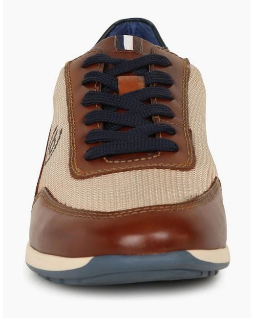Bugatti Brown Troupe Trainers for men