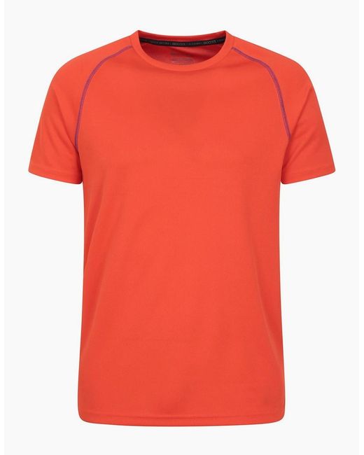 Mountain Warehouse Red Endurance Isocool T-Shirt for men