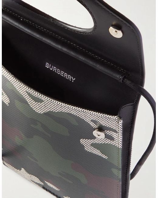 Burberry Black Mini Pocket Phone Pouch