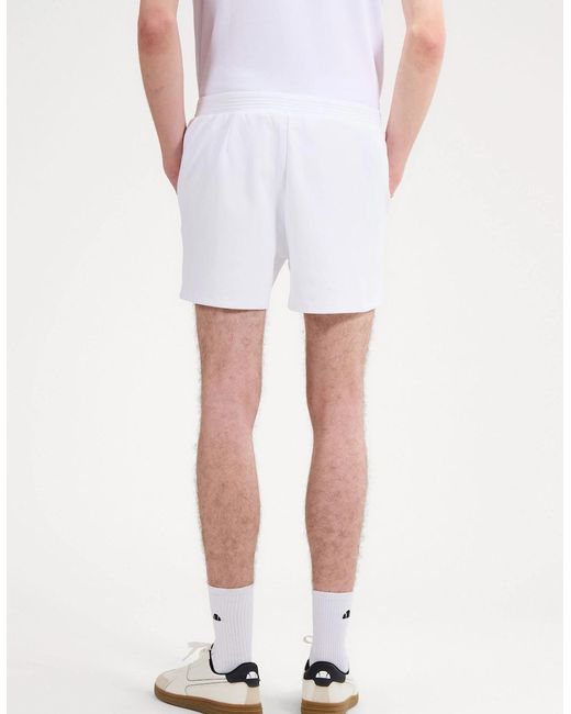 Ellesse White Reliani Short for men