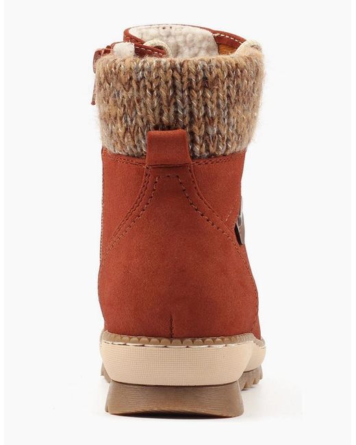 Lunar Brown Candy Ankle Boots
