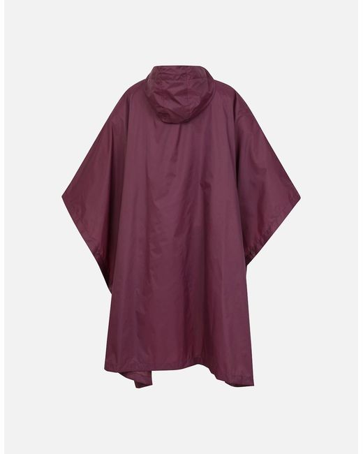 Mountain Warehouse Purple Ladies Pakka Waterproof Poncho