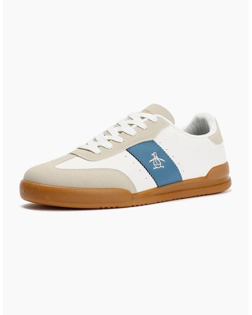 Original Penguin Blue Penguin Giovanni Trainers for men