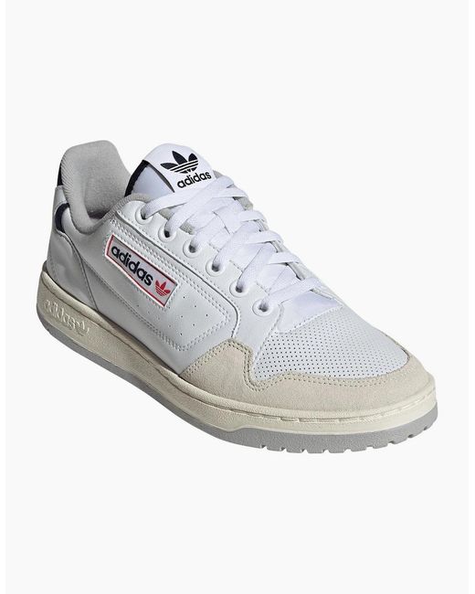 Adidas Originals White Ny 90 Low-Top Trainers