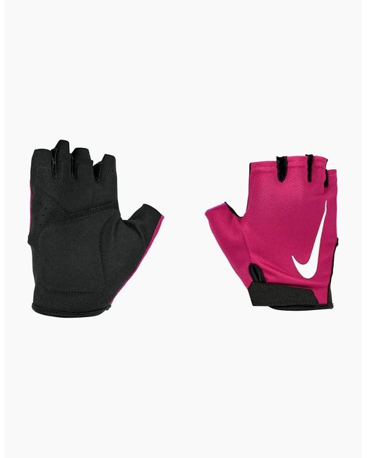 Nike Pink Ladies Gym Essential 2024 Fitness Fingerless Gloves