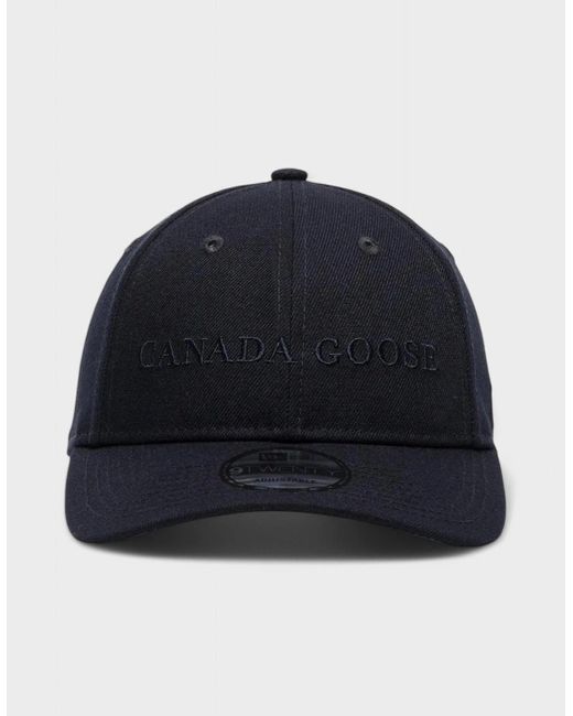 Canada Goose Blue New Era Snapback Disc Cap for men