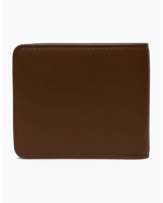 DIESEL Brown Coin Billfold Wallet for men