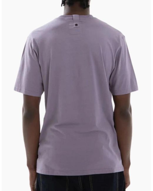 PEACEFUL HOOLIGAN Purple Club Mauve T-Shirt for men