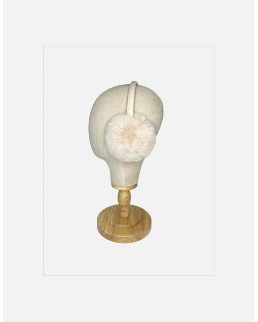 Nooki Design White Estella Earmuff-Oatmeal