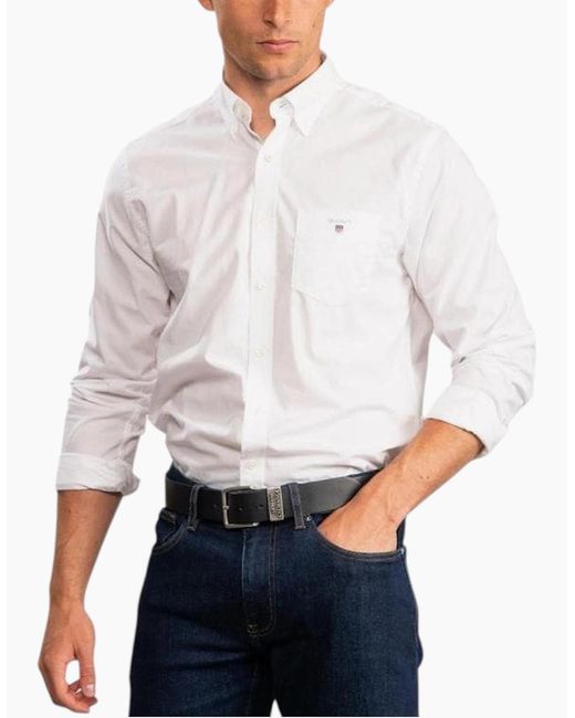 Gant Pink Oxford Shirts Regular Fit for men