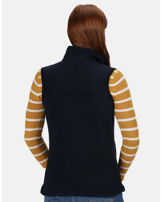 Regatta Blue Professional /Ladies Haber Ii 250 Series Anti-Pill Fleece Bodywarmer Sleeveless Jacket