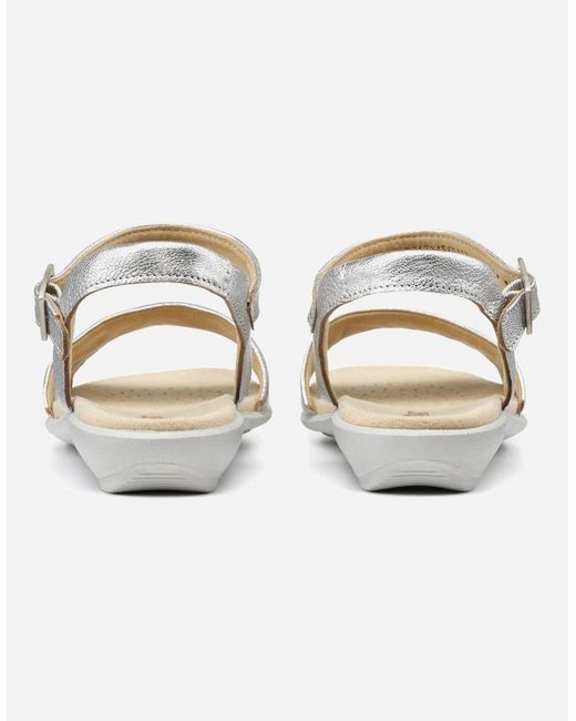 Hotter White Tropic Sandals