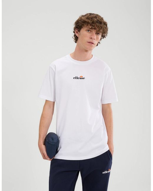 Ellesse White Ollio 2 Tee for men