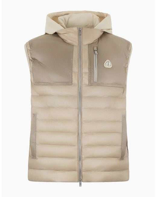 Moose Knuckles Natural Cloud Walker Gilet for men