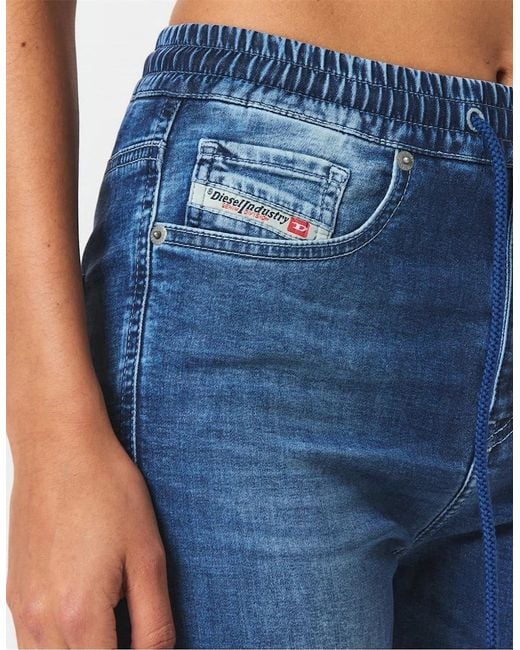 DIESEL Blue Carpenter Tapered Fit Jeans