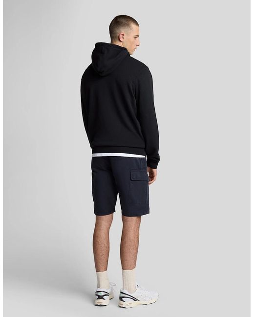 Lyle & Scott White Cargo Shorts for men