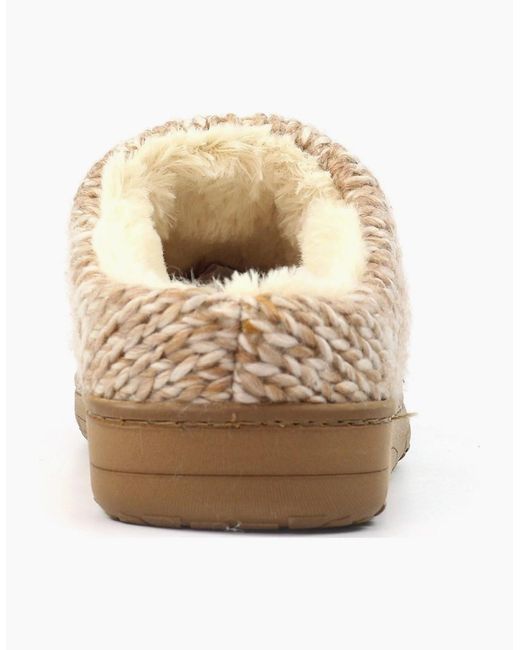 Lunar Brown Albany Boxed Slippers