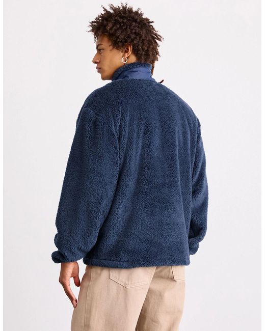Ellesse Blue Cervacol Fleece Jacket for men