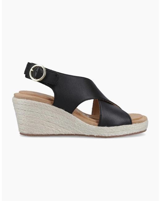 Hush Puppies Blue Dalia Kitten Slingback Court Shoes