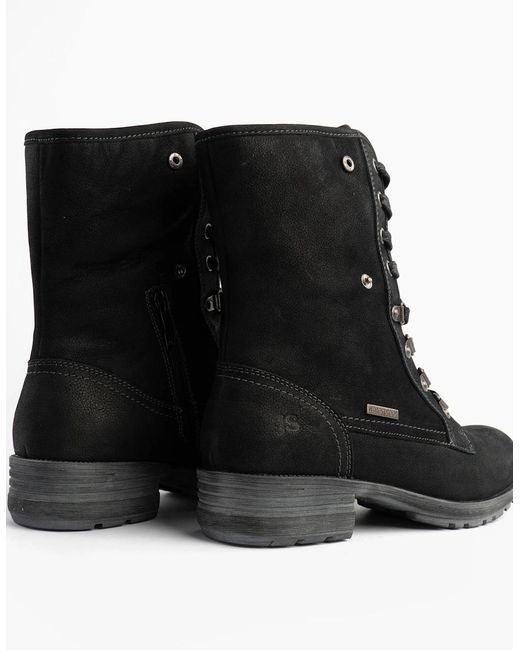 Josef Seibel Black Susie 04 Ladies Boots