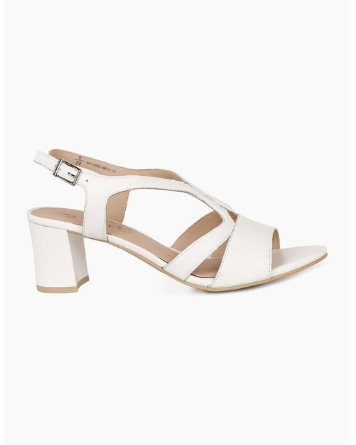 Caprice Metallic Sail Sandals