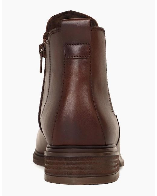 Gabor Brown Hustle Ankle Boots