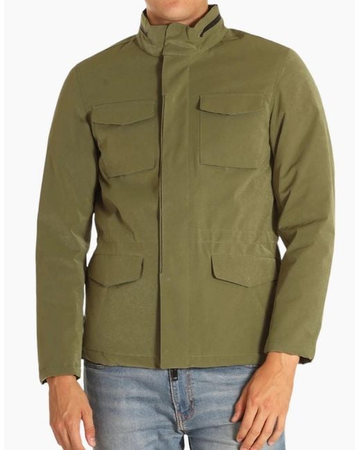 Aquascutum Green Active Field Jacket for men