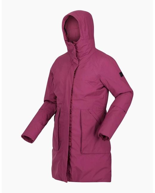 Regatta Purple Ladies Yewbank Ii Waterproof Parka