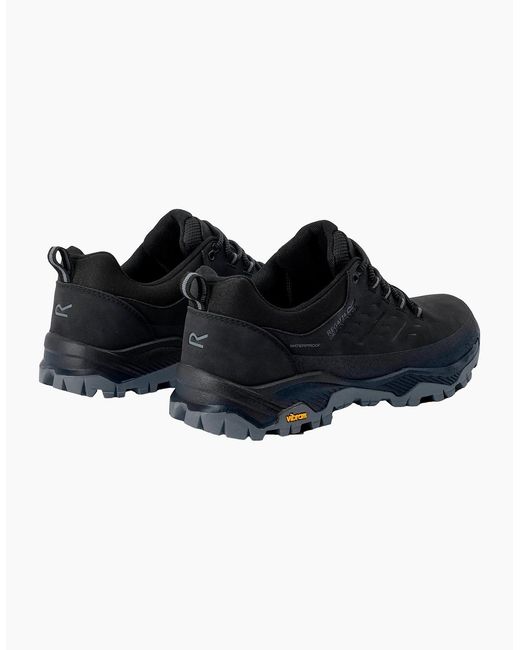 Regatta Black Blake Low Walking Shoes for men