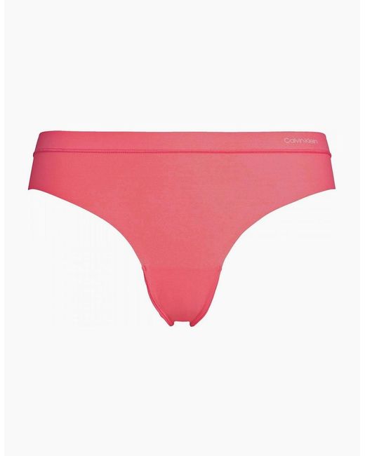 Calvin Klein Pink Form Bikini Brief, Adored