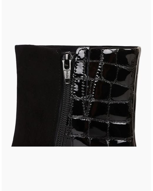 Gabor Black Granite Ankle Boots