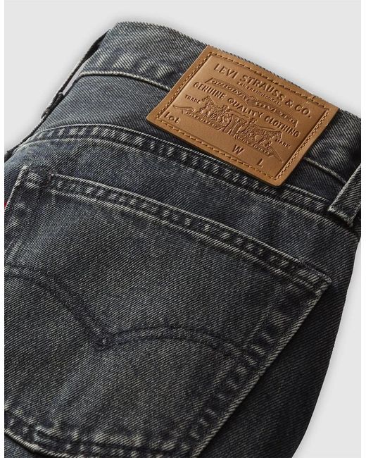 Levi's Blue Levi's 555 Relaxed Fit Five Pocket Jeans for men