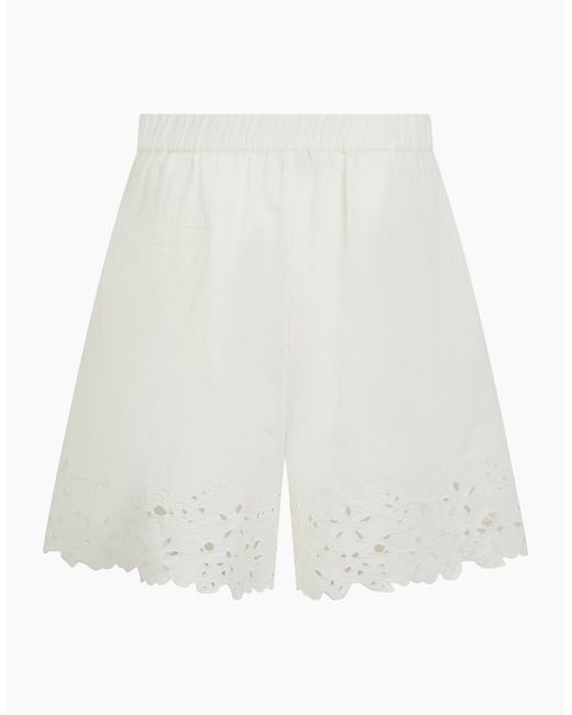 Nooki Design White Jericho Shorts