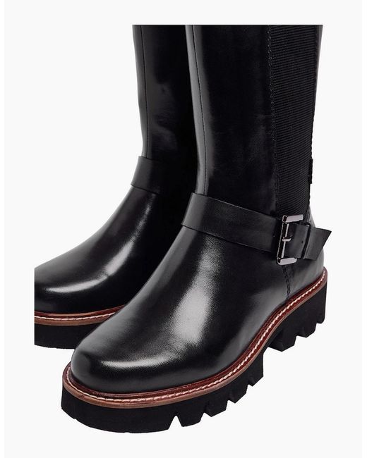 Pod Black Aleena Knee High Boots