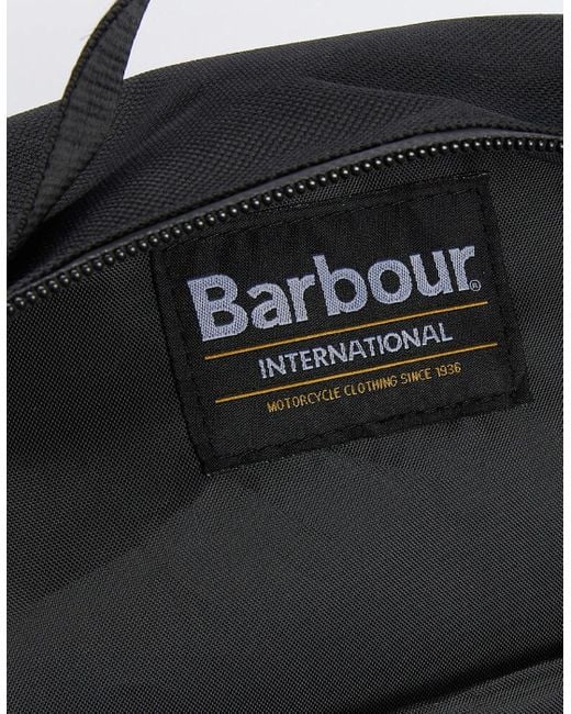 Barbour Black Knockhill Essential Backpack Adults Backpack