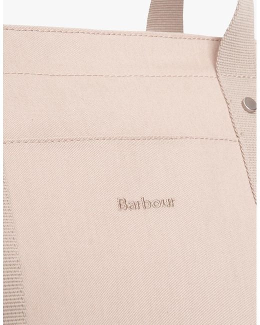 Barbour Natural Olivia Tote Bag Light Sand