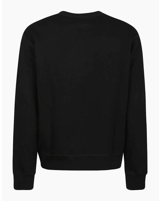 DSquared² Black Macho Logo Sweatshirt for men