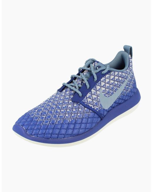 Nike Blue Roshe Two Flyknit 365 861706 400
