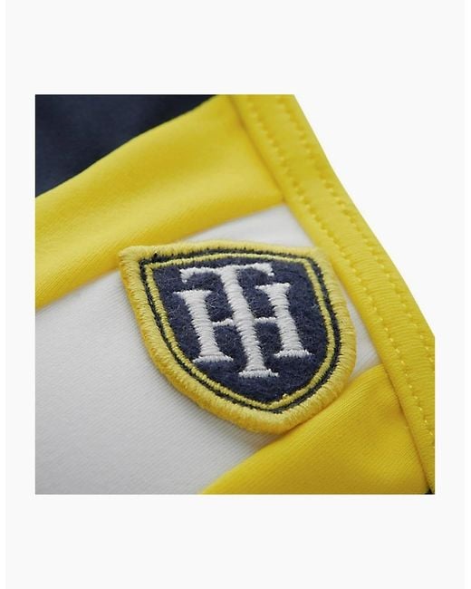 Tommy Hilfiger Yellow Cheeky String Side Tie Swim Bikini, Blazer